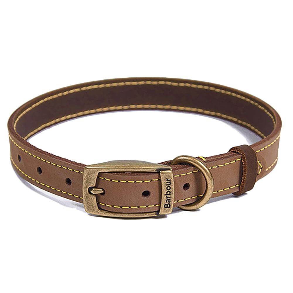 Barbour Leather Dog Collar
